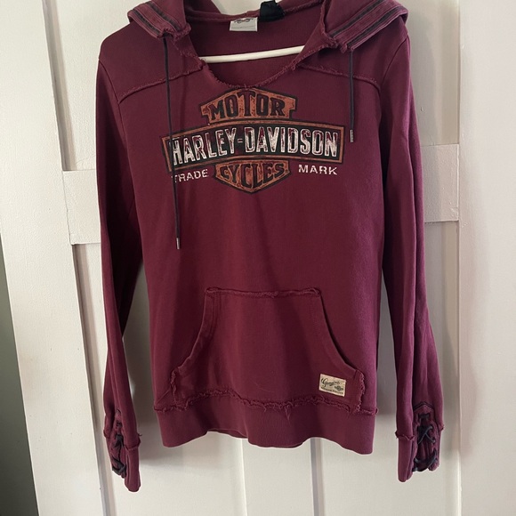 Harley-Davidson Women's Genuine Pullover Hoodie - Picture 1 of 3